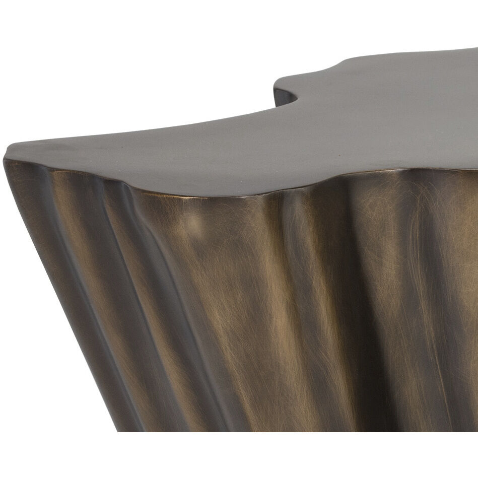 Lynx 47.25 X 33.75 inch Antique Bronze Coffee Table